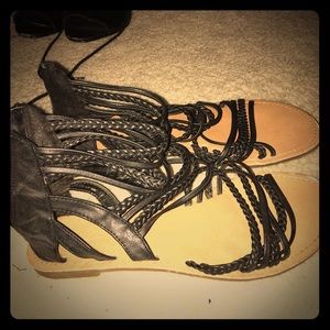 Strappy forever 21 gladiator sandals